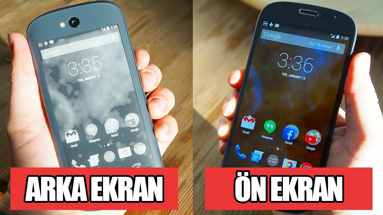 Dünyanın İlk İki Ekranlı Telefonu: Yotaphone 2