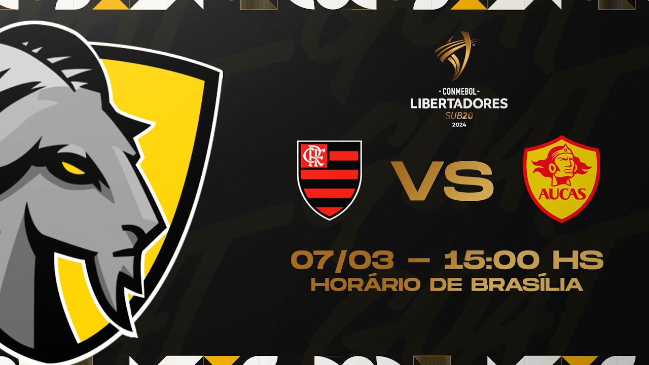 FLAMENGO X AUCAS | LIBERTADORES SUB-20 | JOGO COMPLETO