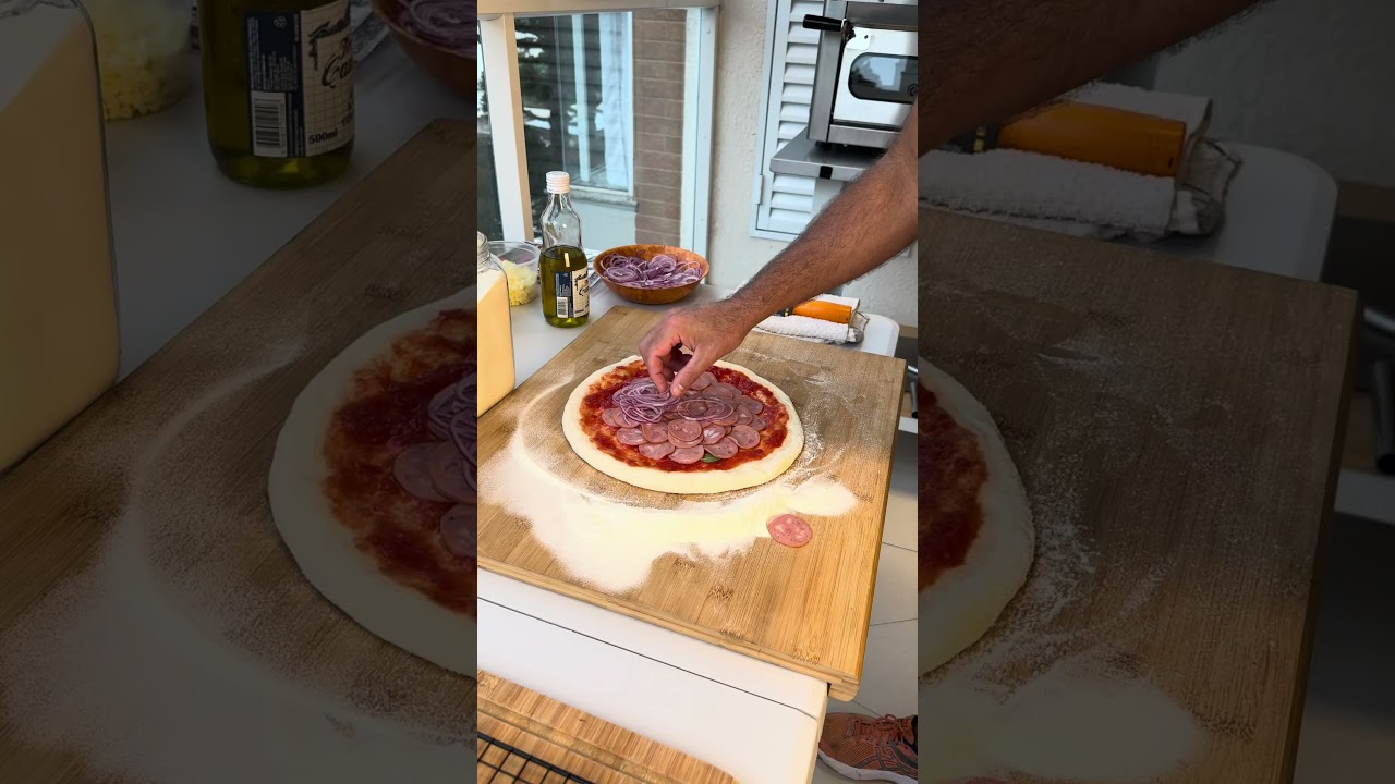 Delivery em casa #pizzaemcasa