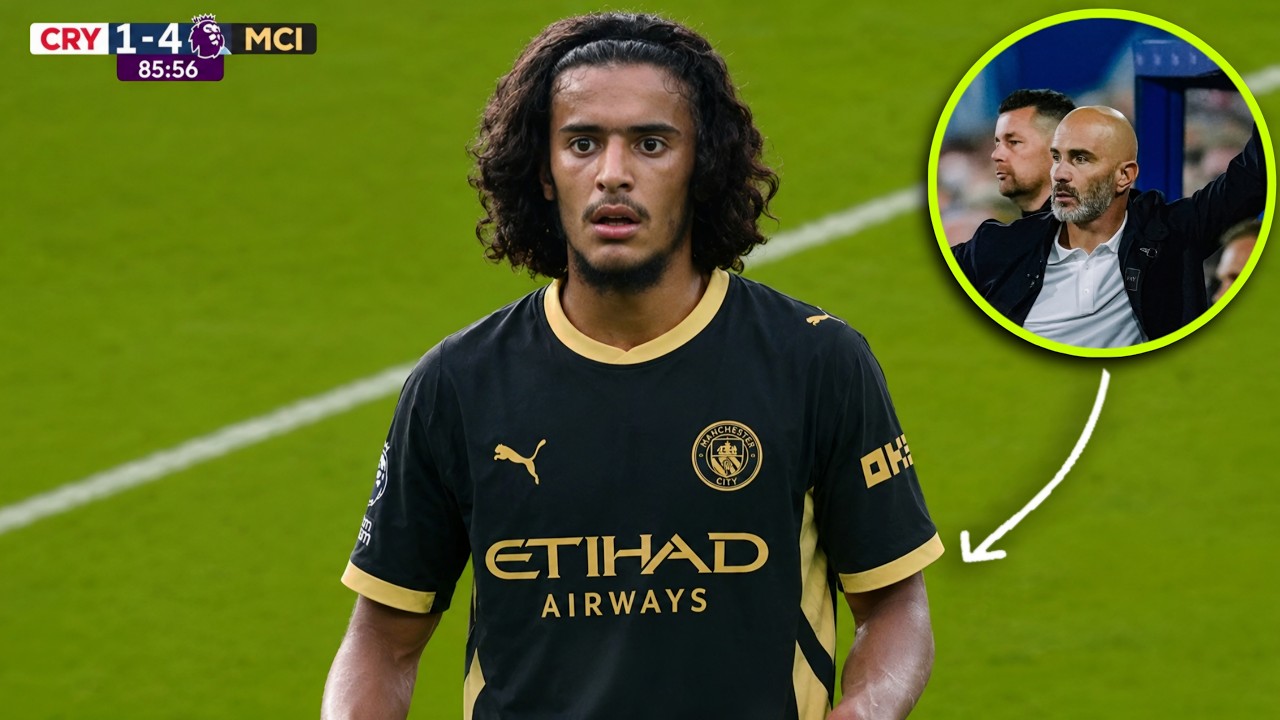 Ayyoub Bouaddi vs Crystal Palace 🔥 PERFECT Manchester City Debut! 21/21 Passes 🤯🔥