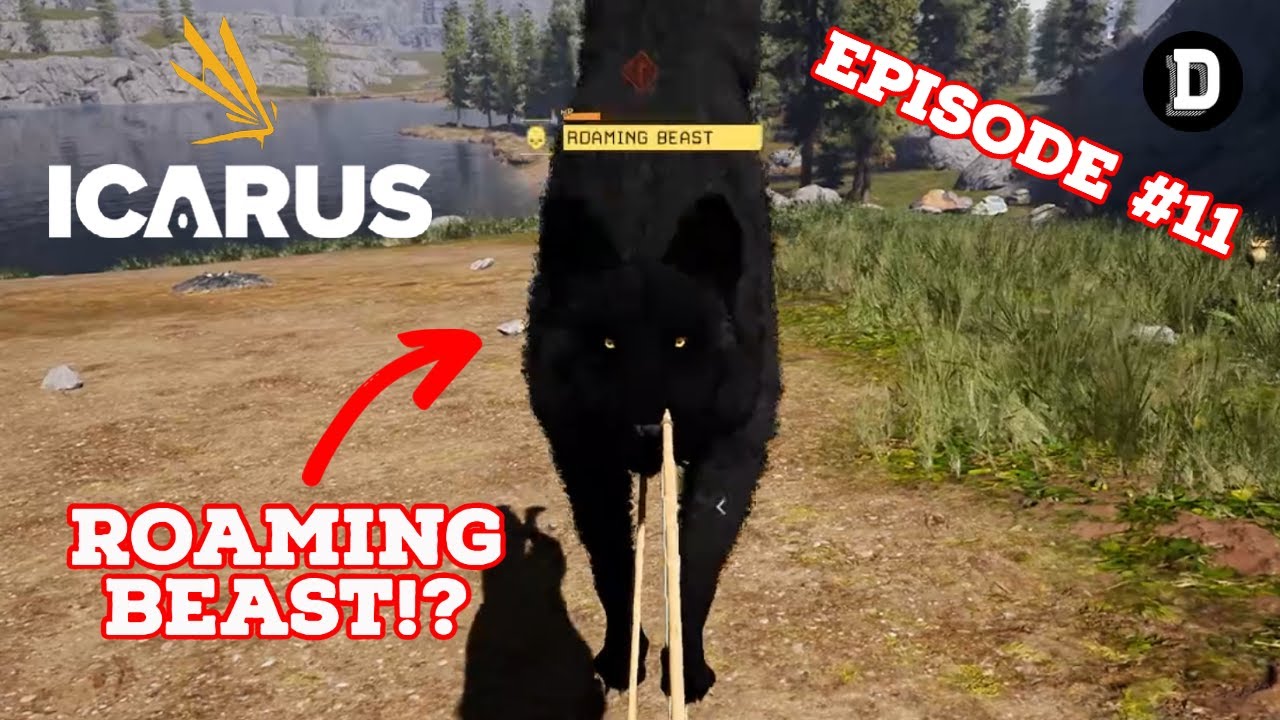 The BLACK wolf!!! [E11] ICARUS | Lets Play Stream Upload