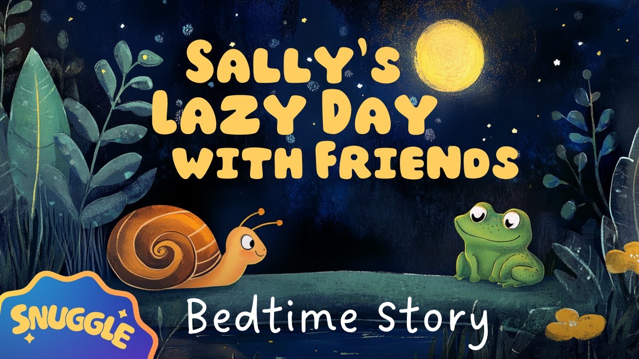 🐌 Leniwy dzień Sally z przyjaci&oacute;łmi 🐌 Spokojna opowieść na dobranoc dla dzieci z relaksującą muzyką