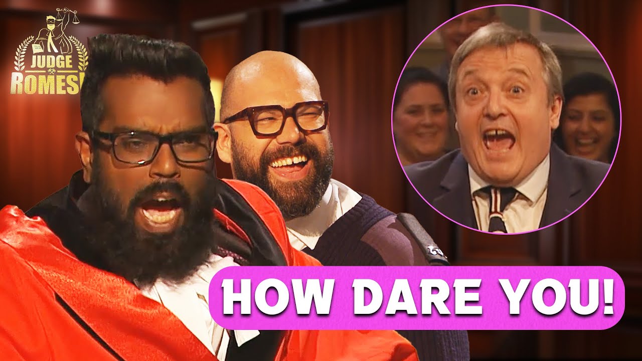 Romesh lets LOOSE on unruly claimant | Judge Romesh