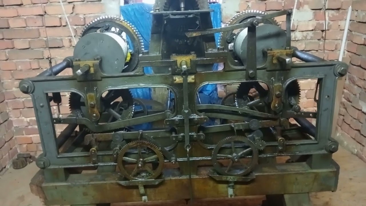 zegar koscielny z 1906 roku uruchomienie po latach
