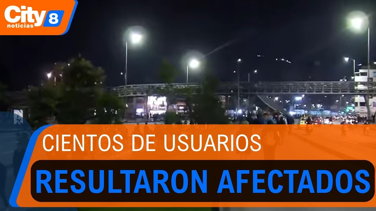 Bloqueos en la Universidad Nacional y el centro de Bogotá | CityTv