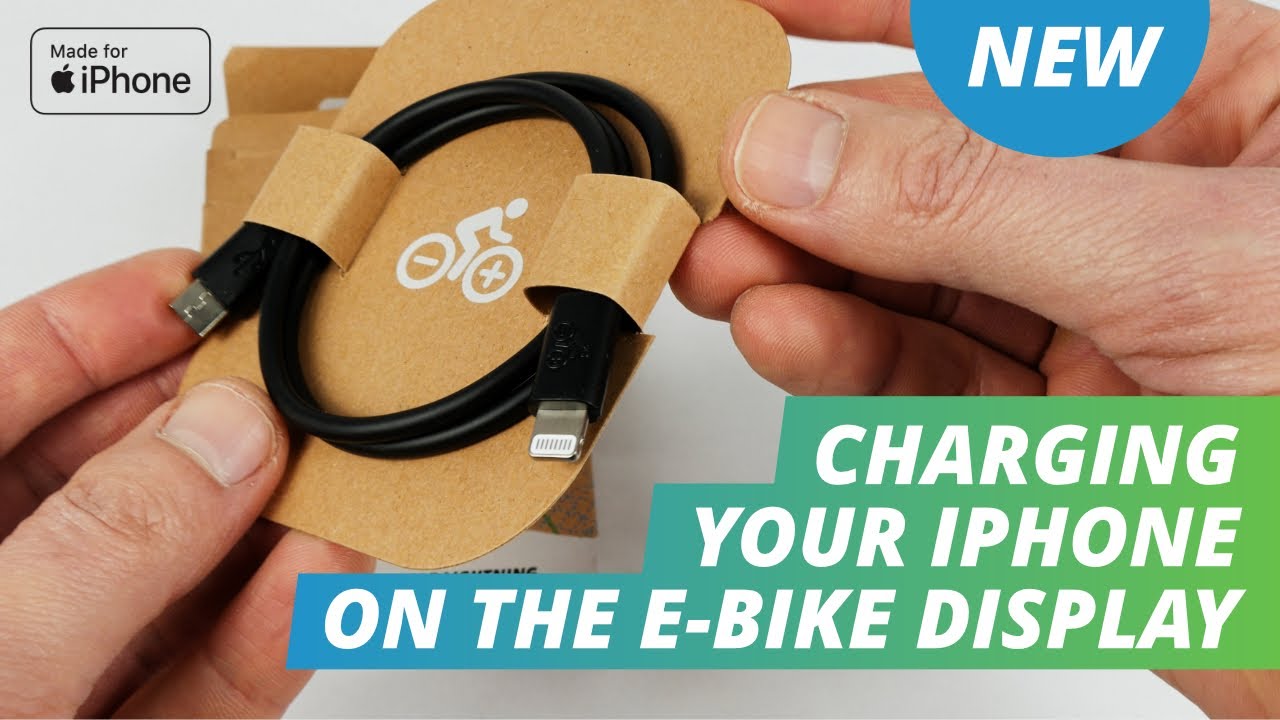 How to charge your iPhone with your electric bike | EBIKE24