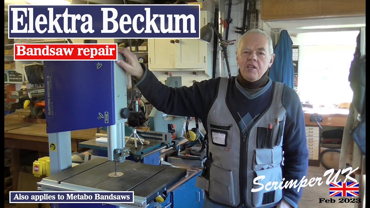 Руководство по замене ленточной пилы Elektra Beckum/Metabo Low 315/6