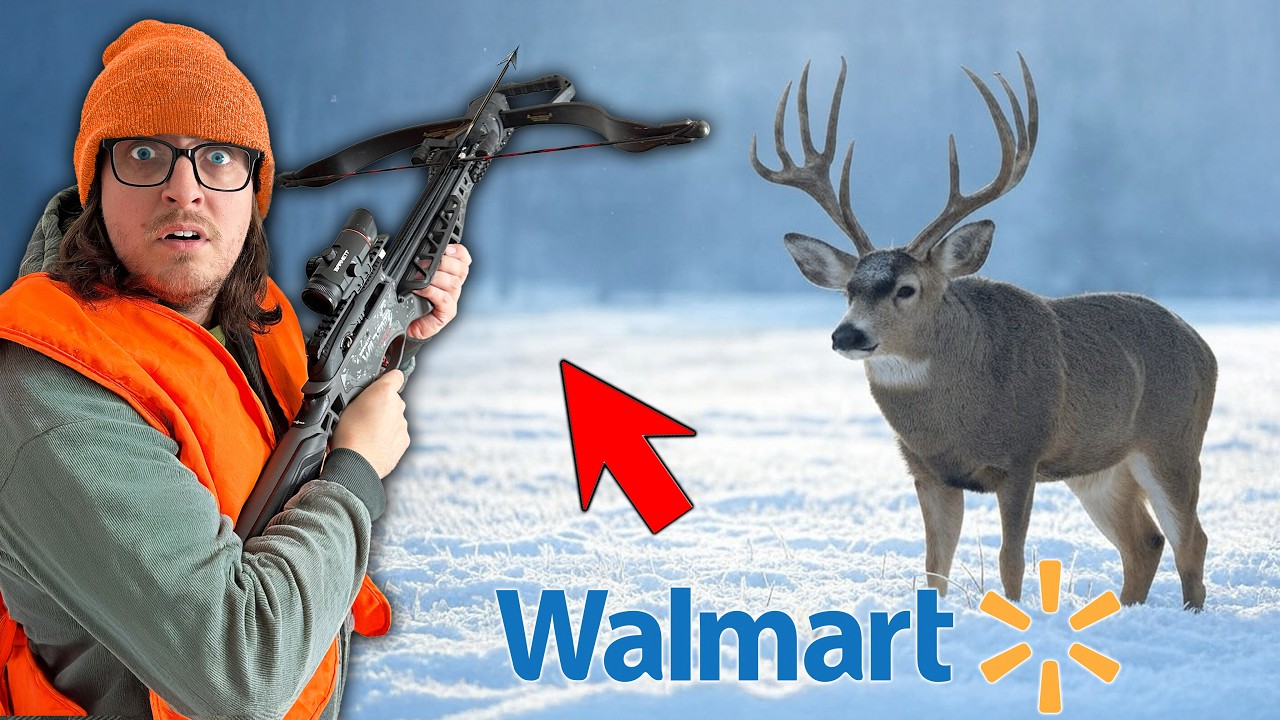 I Hunted With Walmart's Cheapest Crossbow