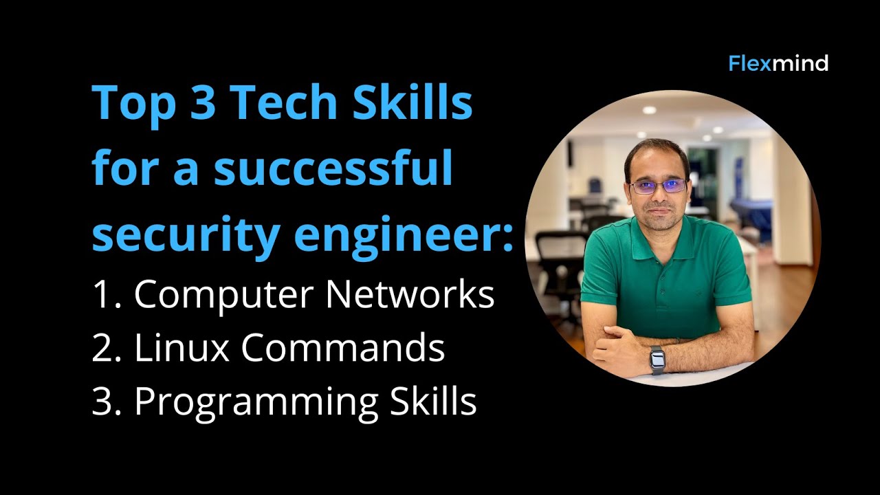 Top 3 tech skills for cybersecurity engineer | Linux | Computer Networks | Python
