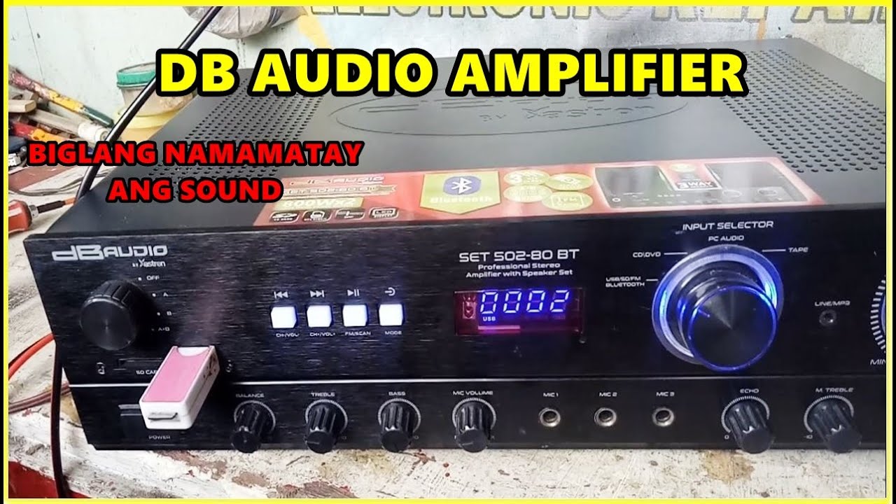 HOW TO FIX AMPLIFIER ON AND OFF SOUND
