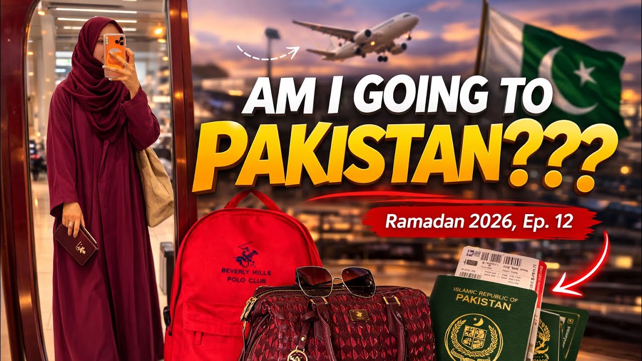 Am I Going to Pakistan or Staying in Saudi? 😔 4 Emotional Days |Ramadan 2026 Vlog Ep 12