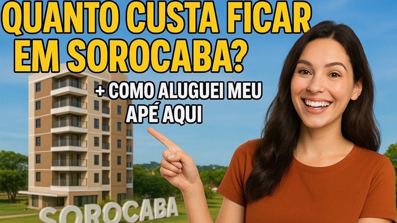 QUANTO CUSTA SE HOSPEDAR EM SOROCABA + COMO ALUGUEI  MEU APARTAMENTO NA CIDADE!❤️#2025 #sorocaba