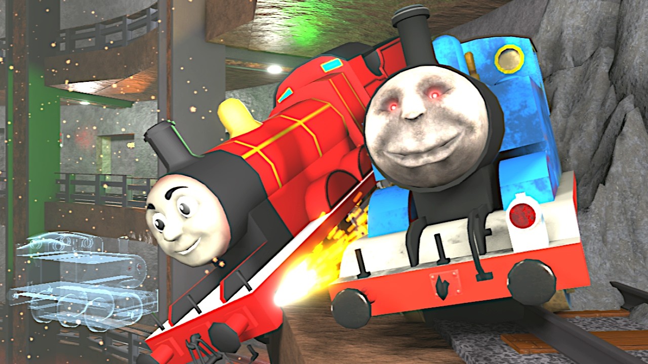Thomas.exe Has Another Friend Train! (The Tunnel - Roblox)
