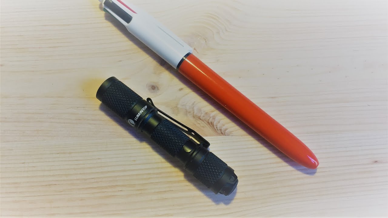 D&eacute;ballage de la LUMINTOP AAA 110 lumens
