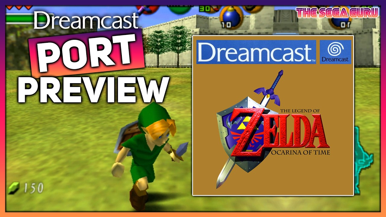 НОВИНКА! Zelda Ocarina Of Time для Sega Dreamcast