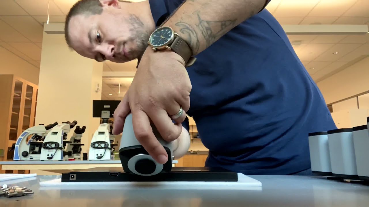 Setting Up 75 Microscopes & Cameras at a University | Voxyl Microscopes