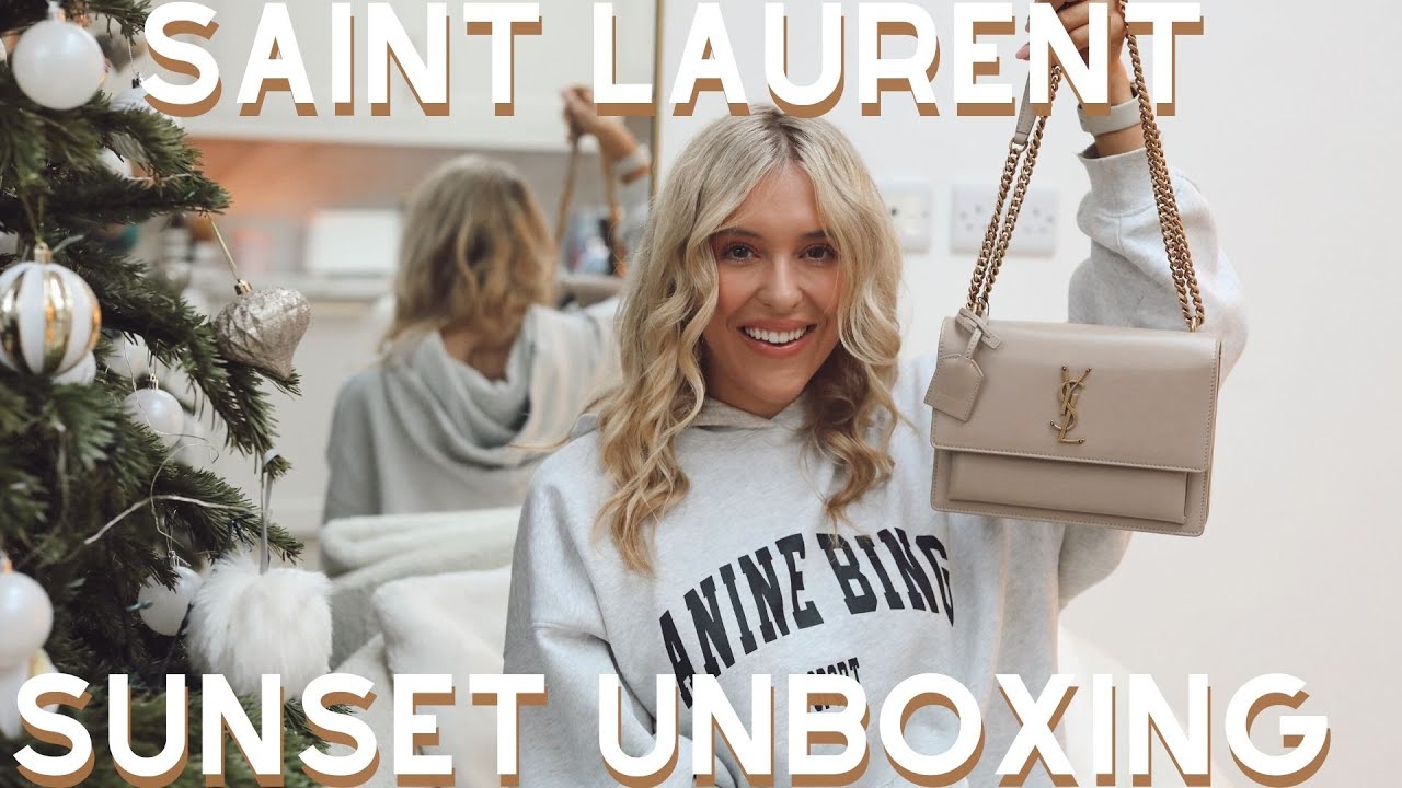 YSL Sunset Bag Review - Saint Laurent Sunset Medium Bag Unboxing