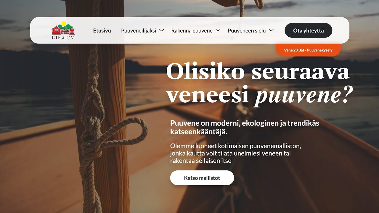 Jani Vahto : Olisiko seuraava veneesi puuvene?