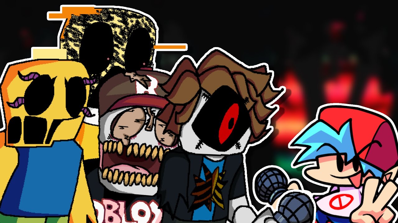 FNF Triple Trouble But It's Roblox (REMASTERED COVER)