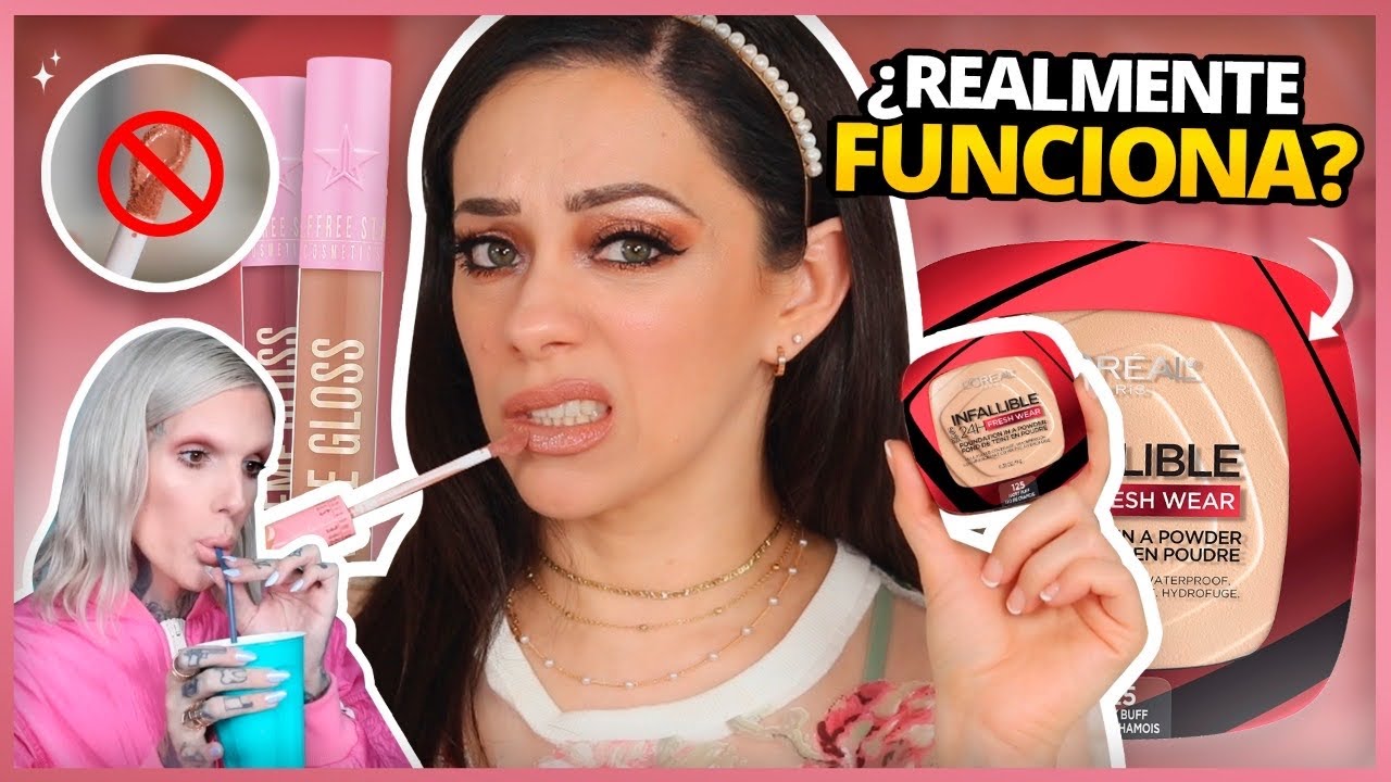 BASE EN POLVO DE LOREAL QUE TAPA TODO! GLOSSES DE JEFFREE CON APLICADOR MUY CONTROVERSIAL! Y MAS!!!