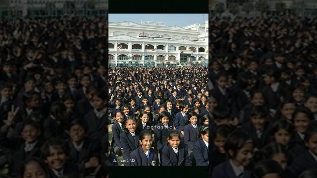 Biggest School In The World - City Montessori School | CMS In Lucknow UP | #Factastic