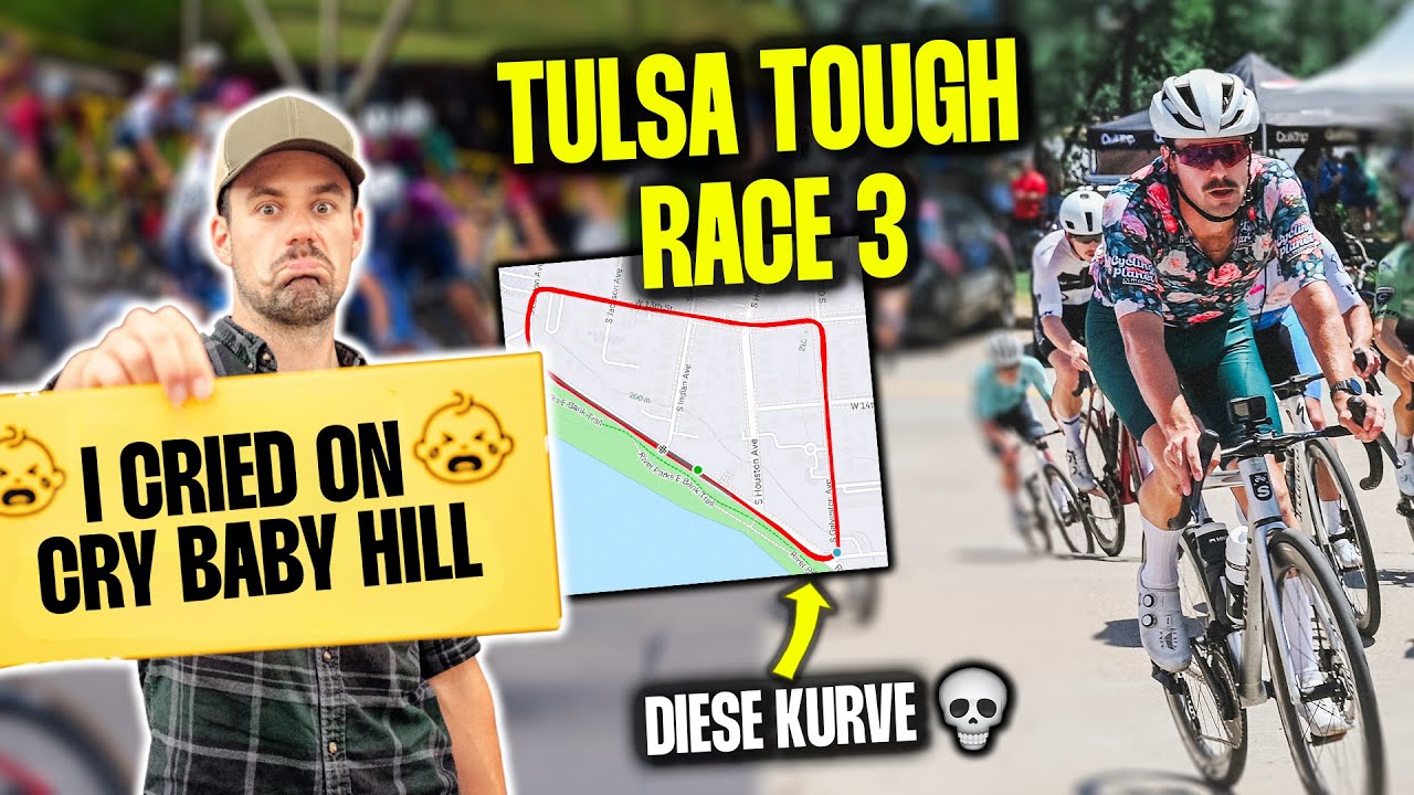 Cry Baby Hill hat MEIN RENNEN zerstört! | Tulsa Tough Crit 3 I