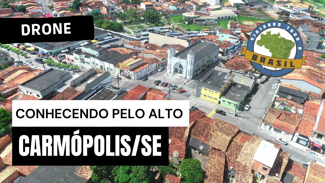 Carmópolis/SE - Drone - Viajando Todo o Brasil