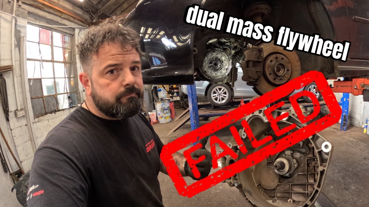 vibration through the whole of the car... failed dual mass flywheel
