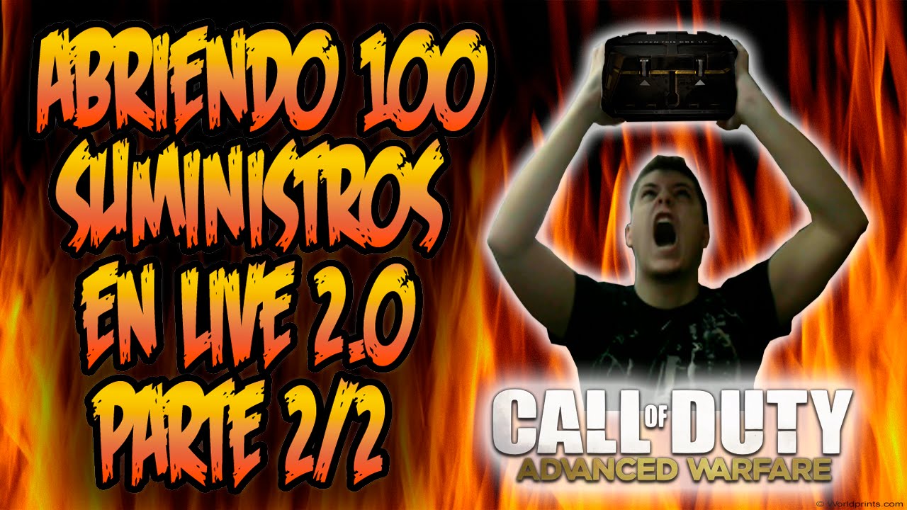 &iexcl;ABRIENDO 100 SUMINISTROS SEGUIDOS EN 2.0! (PARTE 2) - SOKI - COD ADVANCED WARFARE