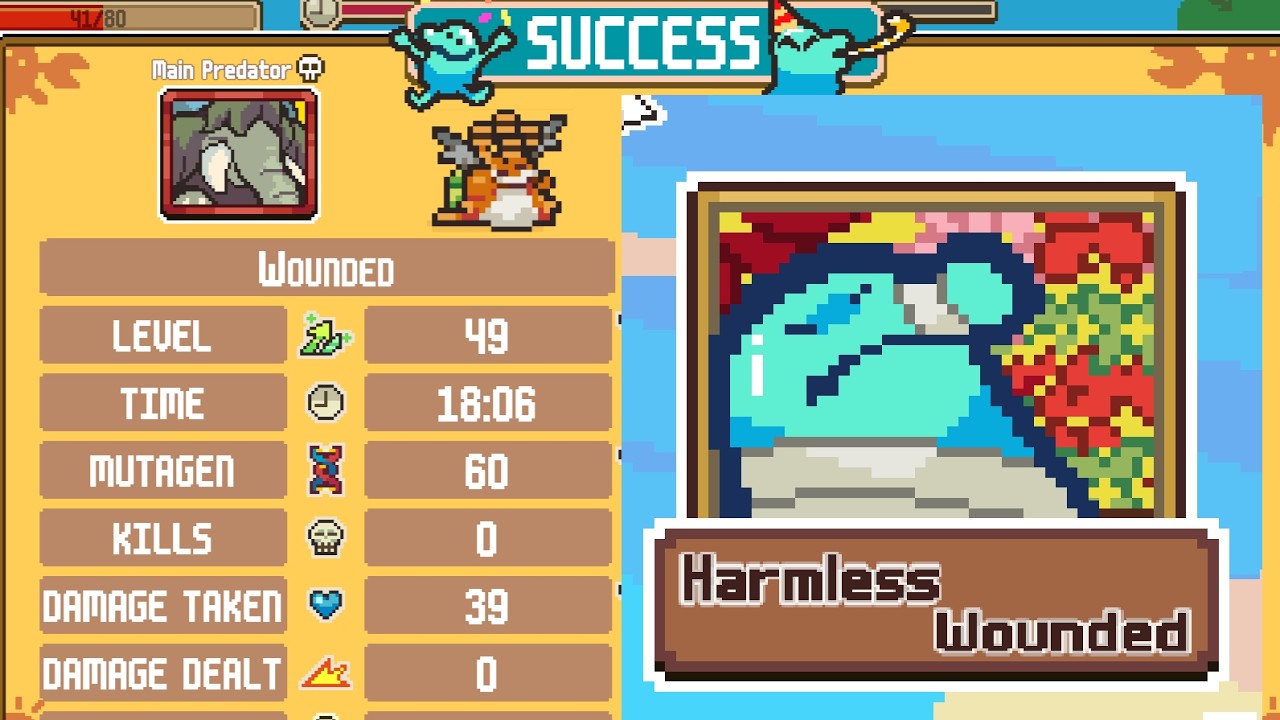 Everything is Crab: Bleeding Heart Challenge (Wounded + Pacifist)