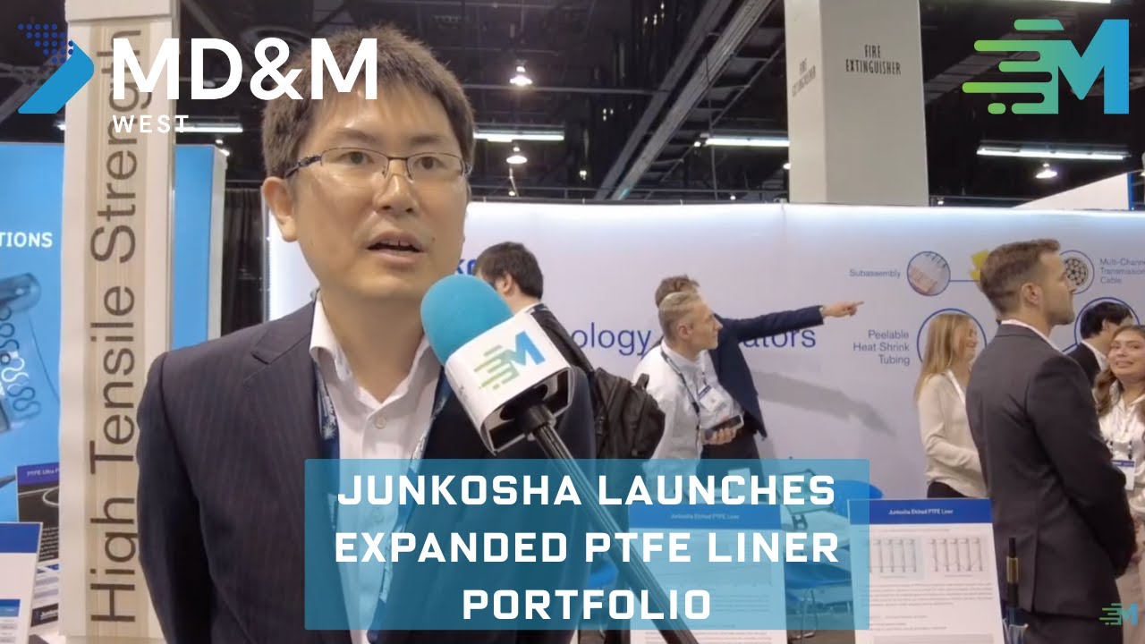 Junkosha Launches Expanded PTFE Liner Portfolio - MD&M West