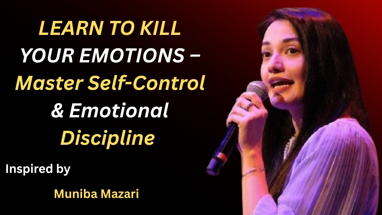 LEARN TO KILL YOUR EMOTIONS – Master Self-Control & Emotional Discipline | Motivational Speech
