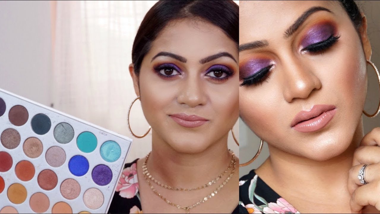 MORPHE X JACLYN HILL PALETTE REVIEW & EYE MAKEUP TUTORIAL| GoGlam