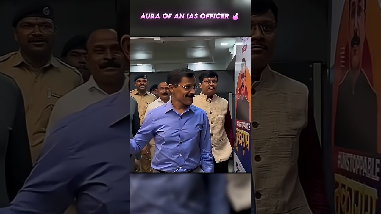 Aura of An IAS officer 😱🤯 lll #studyiq #tukarammunde #upscexam #upscaspirants #inspiration #shorts