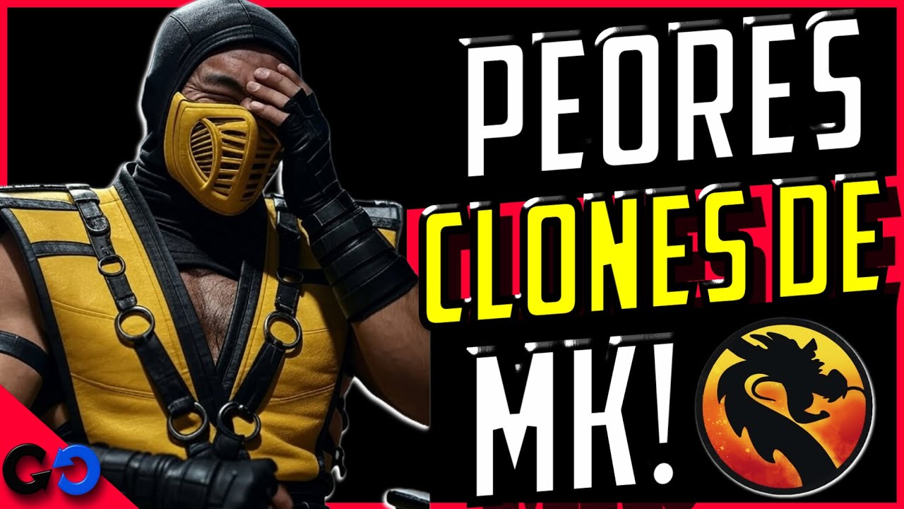 🤡 Los 10 CLONES más RIDÍCULOS de Mortal Kombat! ☠️