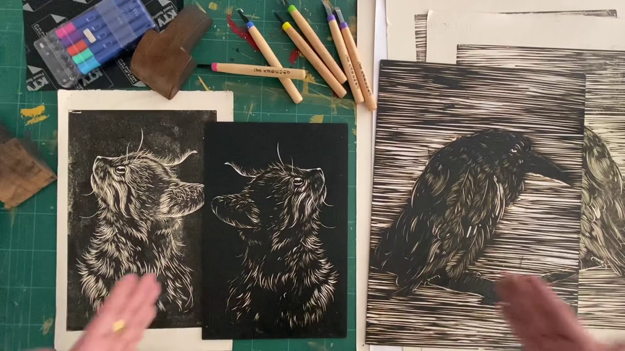 ภาพพิมพ์ Woodcut