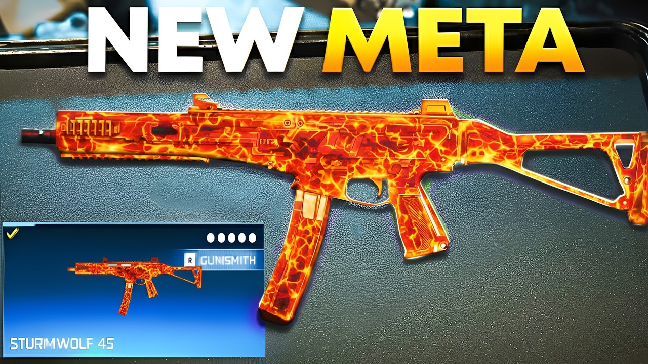 new *META* STURMWOLF 45 LOADOUT in WARZONE! 😲 (Best STURMWOLF 45 Class Setup) - BO7