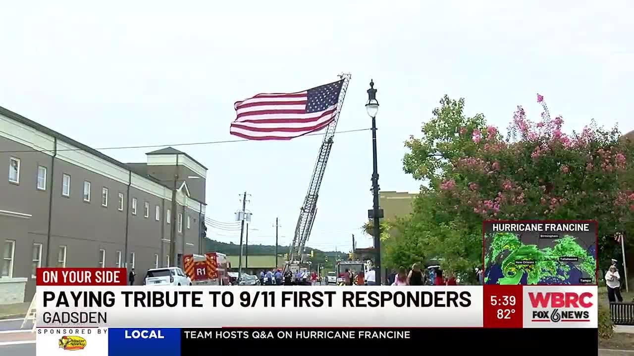 Paying tribute to 9/11 First Responders in Gadsden
