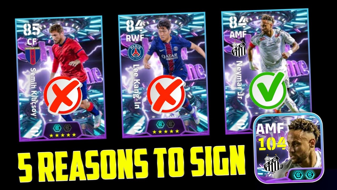 5 Reasons Why You MUST Sign Neymar 🔥 Showtime Worldwide Pack | eFootball 2026™
