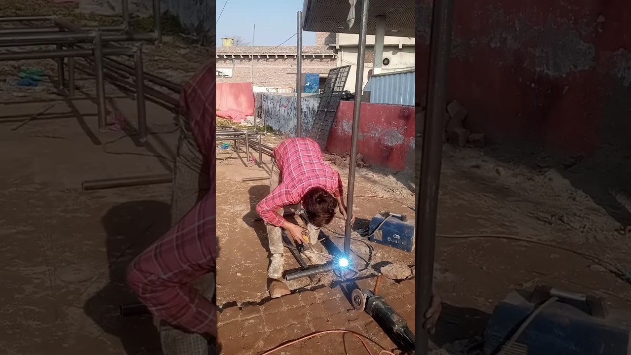 How to Make Iron Cot in Factory|Iron Charpai Making|How Single Bed Mad With Iron Pipes .Part_2