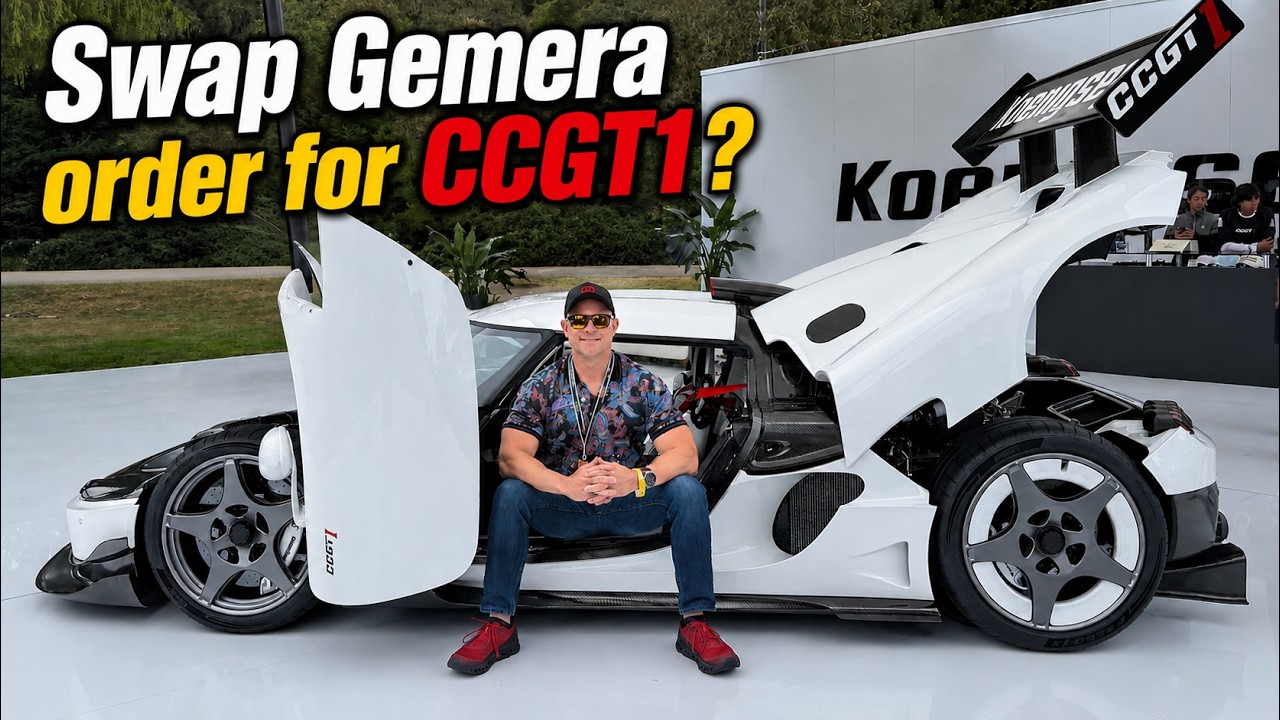 Поменять предзаказ Gemera на CCGT1? Обзор Koenigsegg CCGT1 &mdash; гоночный болид для дорог общего поль...