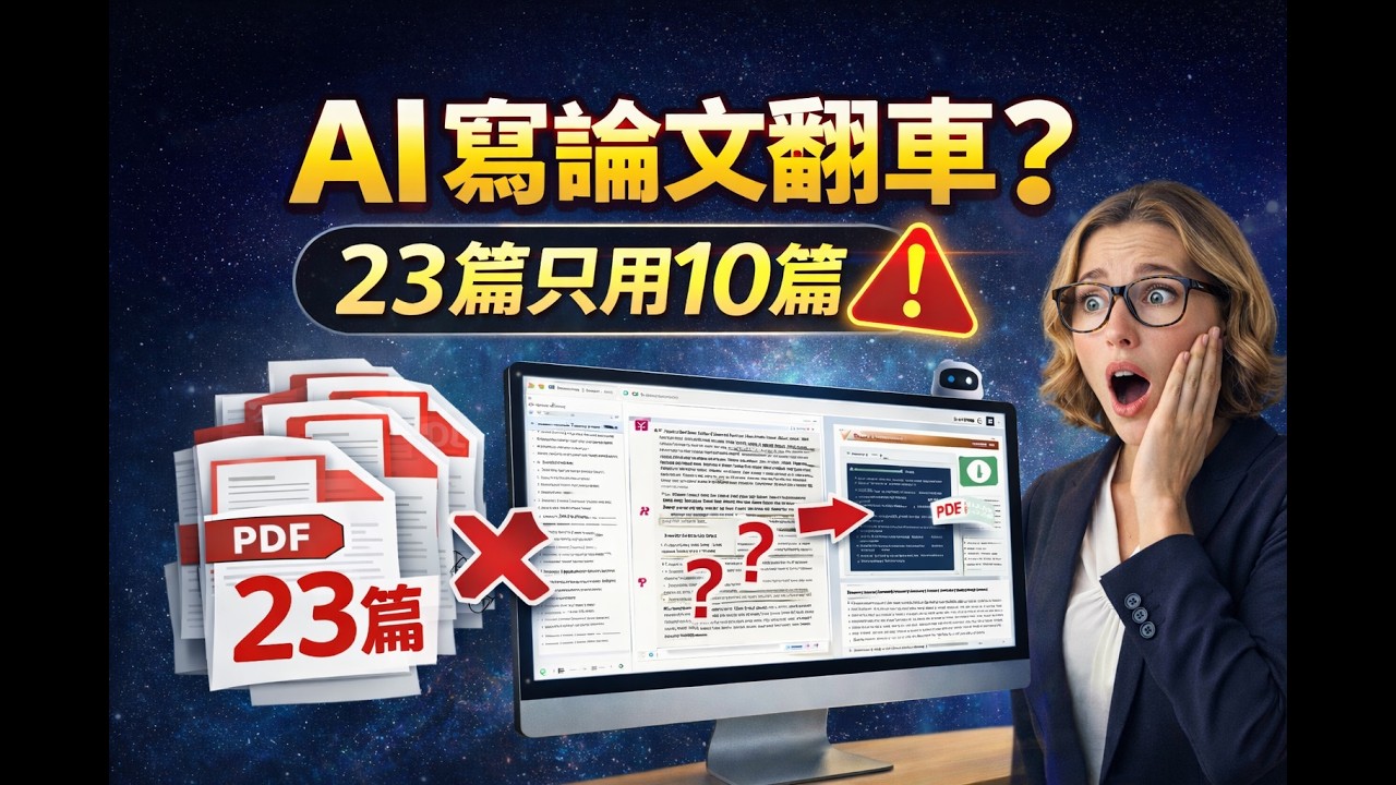 AnswerList 實測：Chat with PDF 真的能寫論文嗎？全文文獻引用深度解析