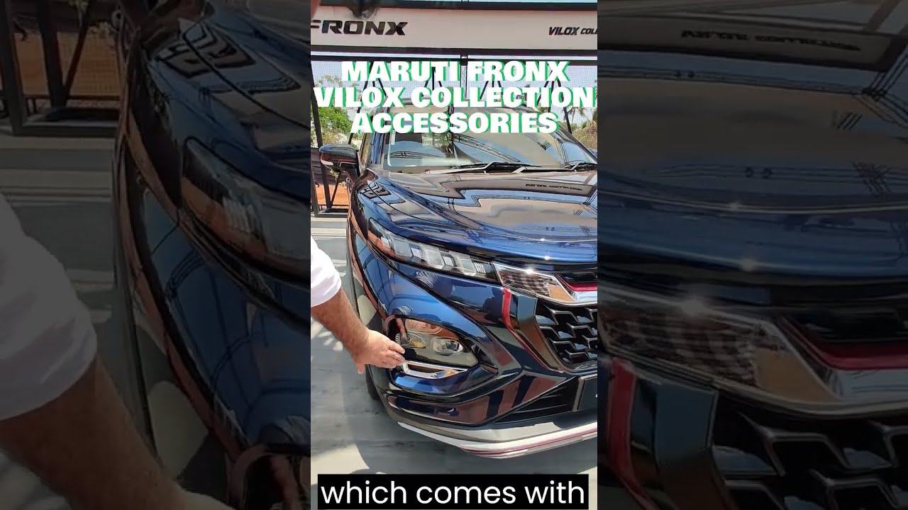 Maruti Fronx Accessories - Vilox Collection Explained | CarWale