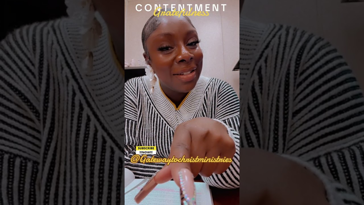 C O N T E N T M E N T - Being Grateful In Right Now’s Blessings! 