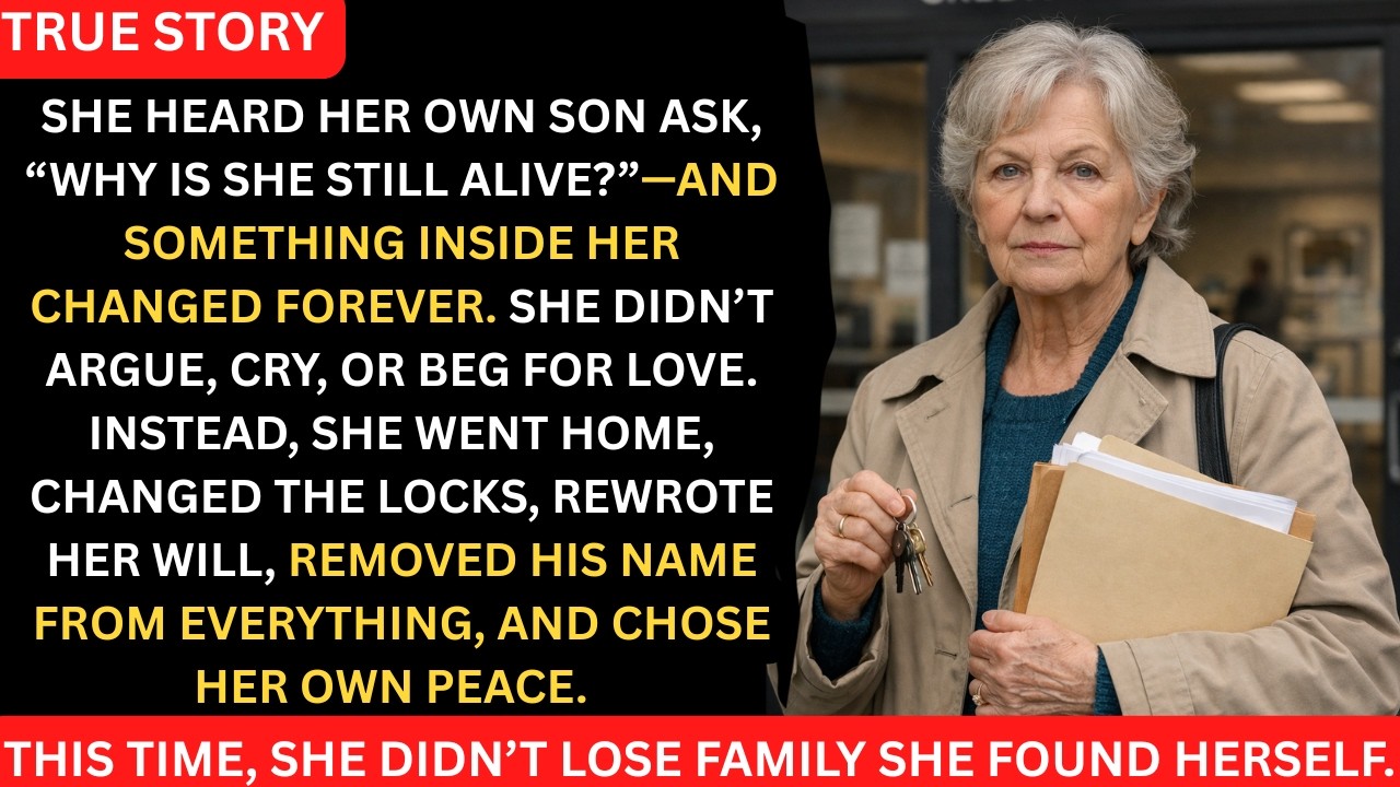 Why Is She Even Still Alive?” – My Son’s Backyard Betrayal & Reclaiming Life