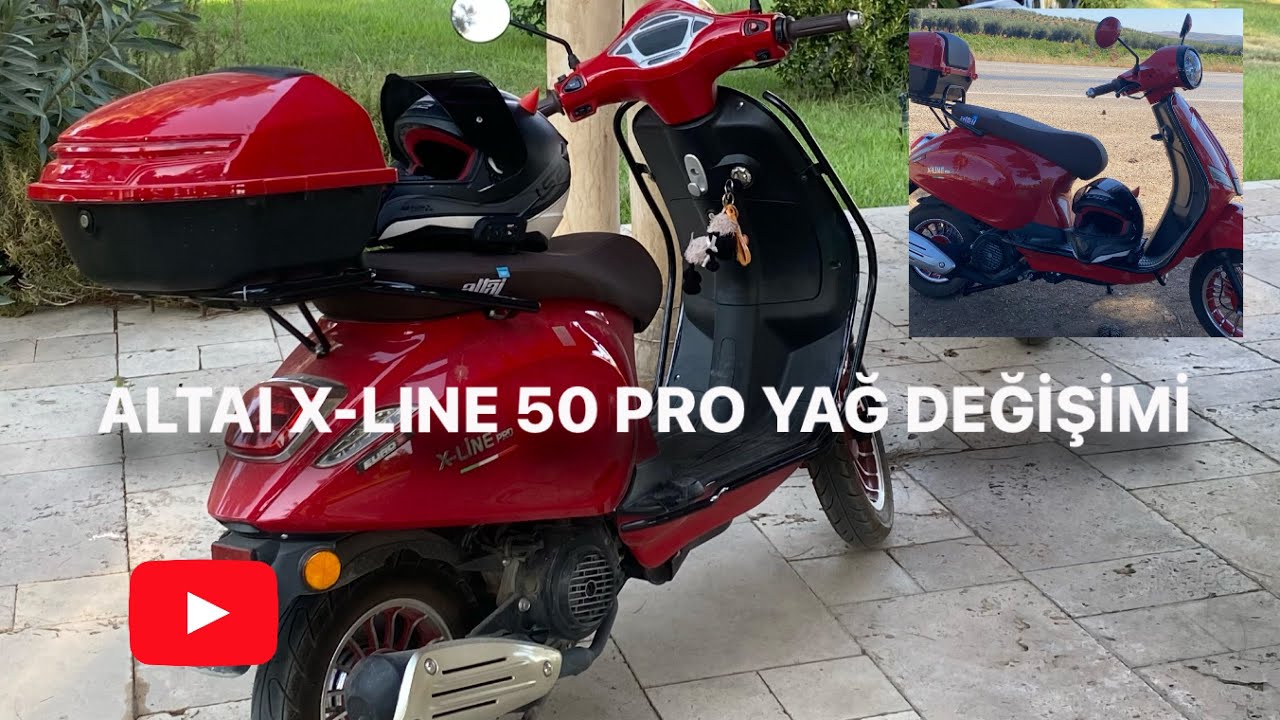 ALTAI X LINE 50 PRO YAĞ DEĞİŞİMİ NASIL YAPILIR? / SCOOTER YAĞ DEĞİŞİMİ #xline #altai #altaixline