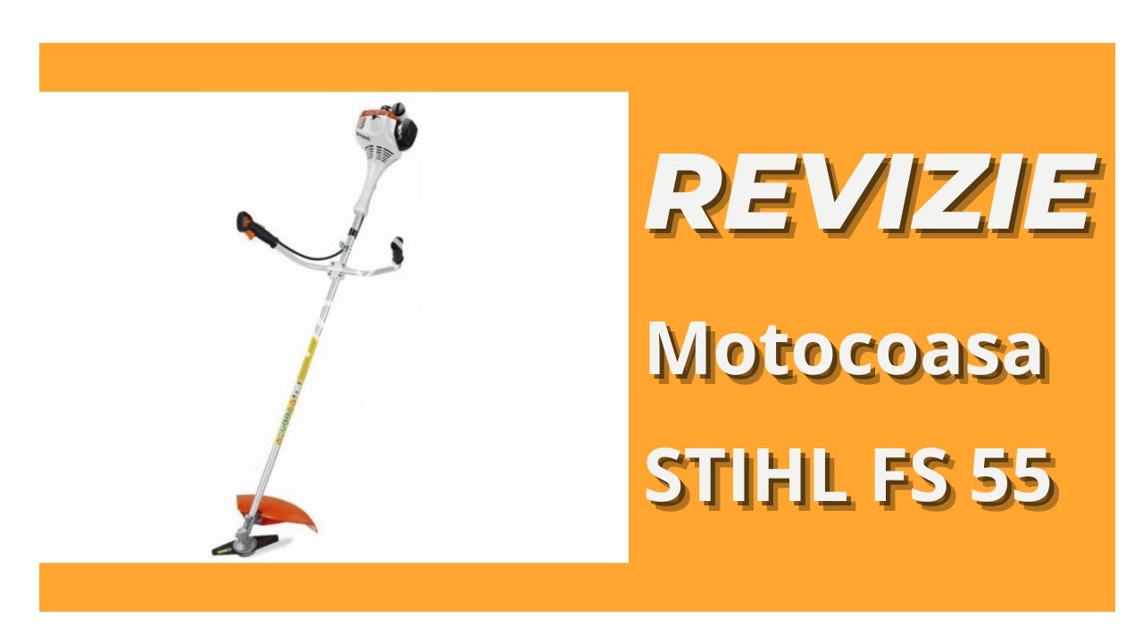 REVIZIE MOTOCOASA STIHL FS 55, FS 38
