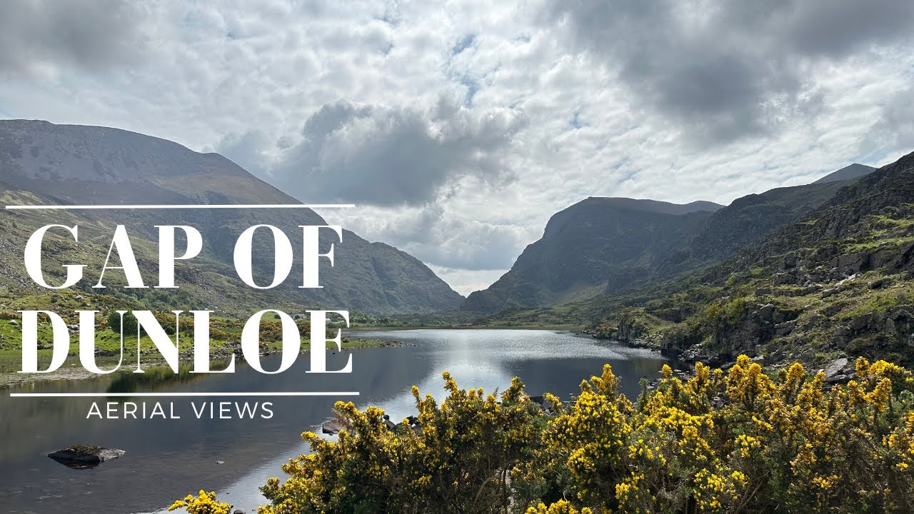 GAP OF DUNLOE, IRELAND - Aerial Relaxation Film