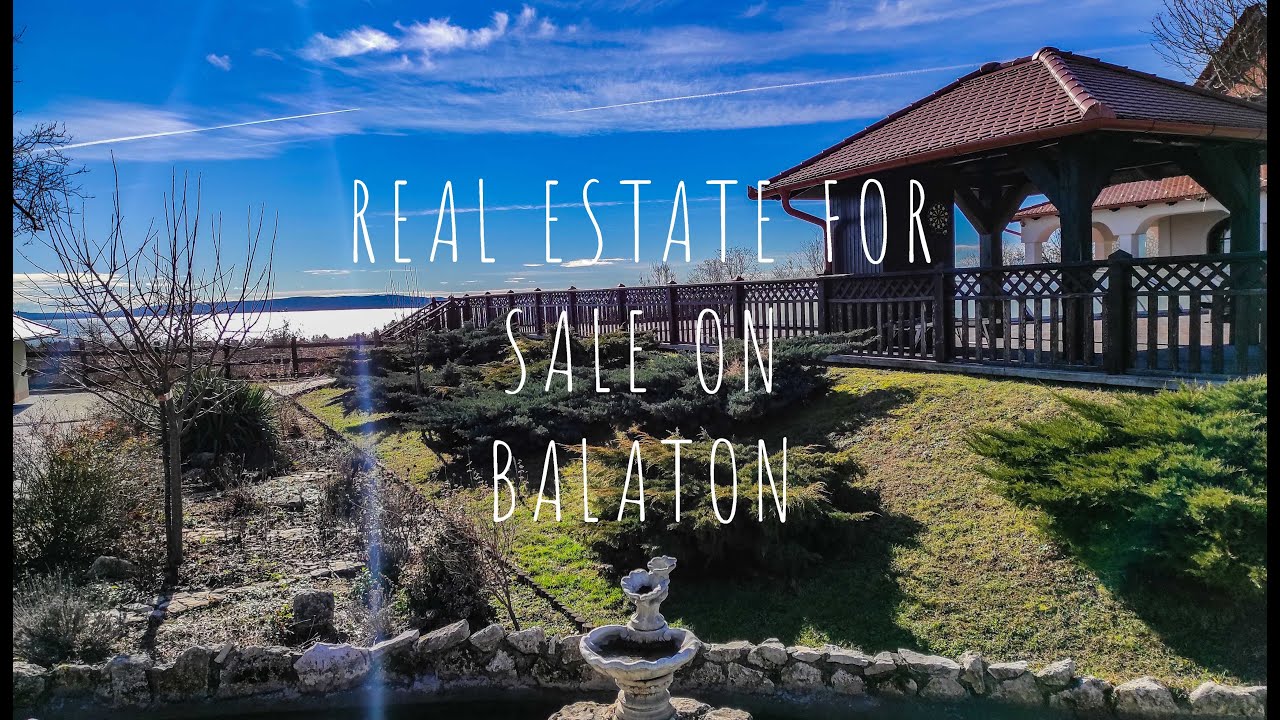 Real estate for sale on Balaton Hungary