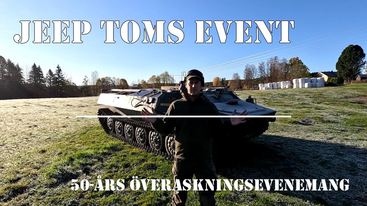 50 års event! - Helikopter, bandvagnar och skytte!